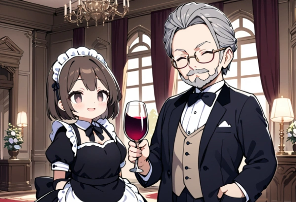 執事さんとメイドさん