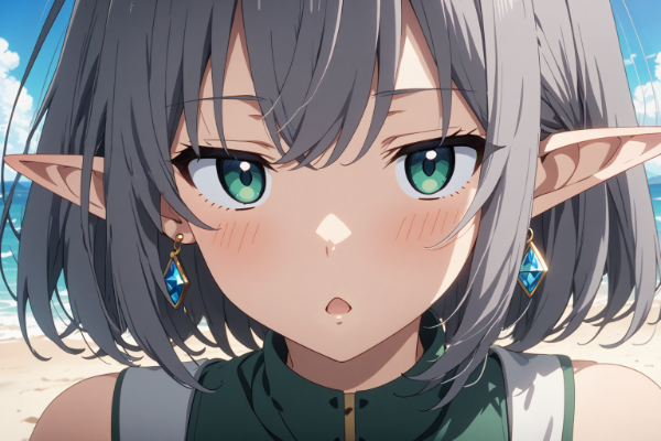 ブルーウォーターのイヤリング