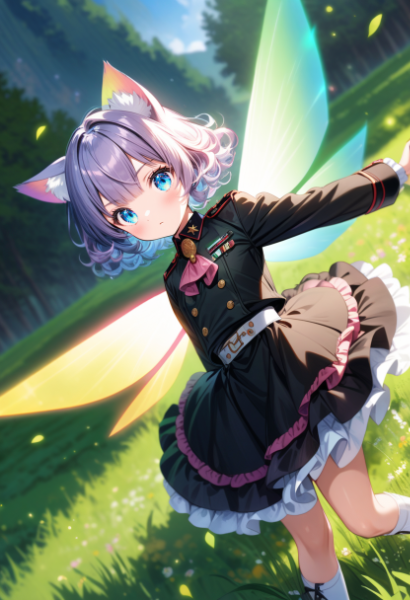 ミリロリコスの猫耳妖精ちゃん