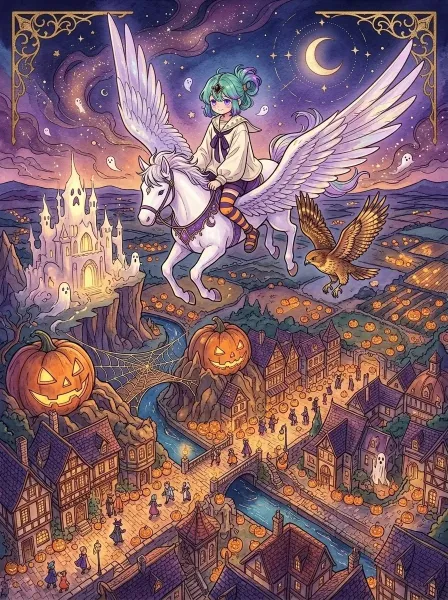 ハロウィンの夜