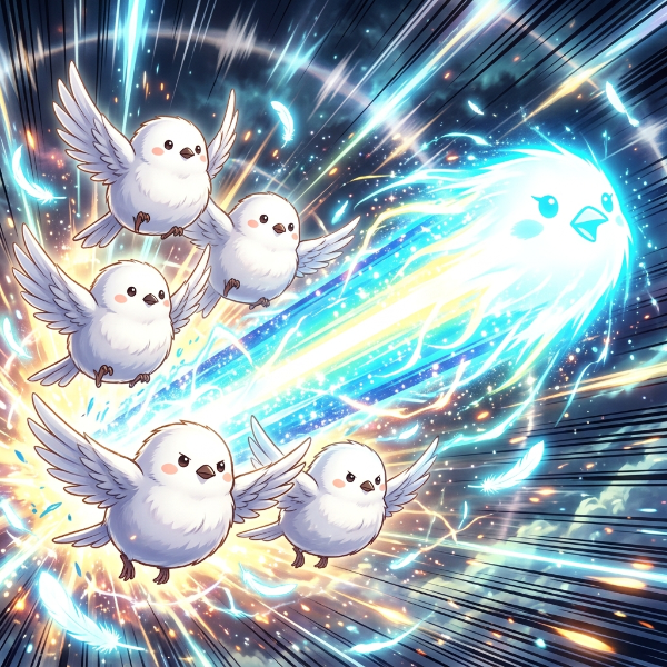 チュンチュン波ー！