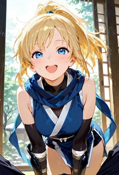 陽光の忍者少女と隠された秘密