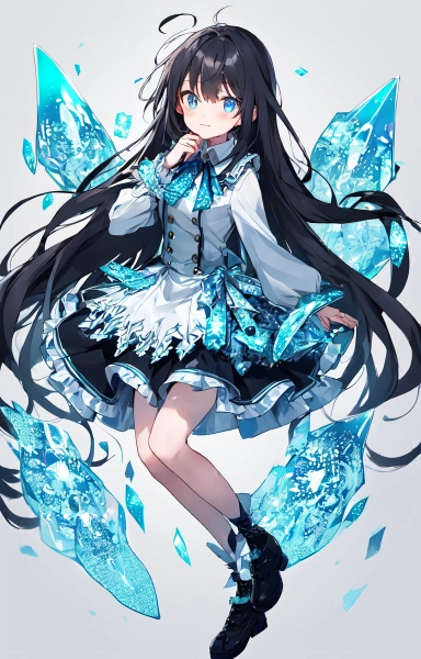 氷を操る少女