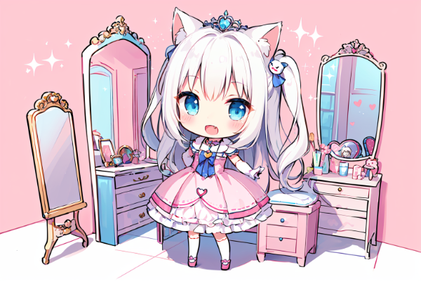 メークアップニャ♪