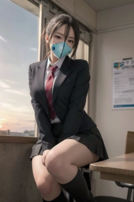 放課後のマスクJK