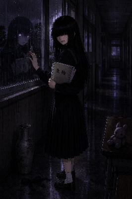 [ホラー]窓と暗子さん