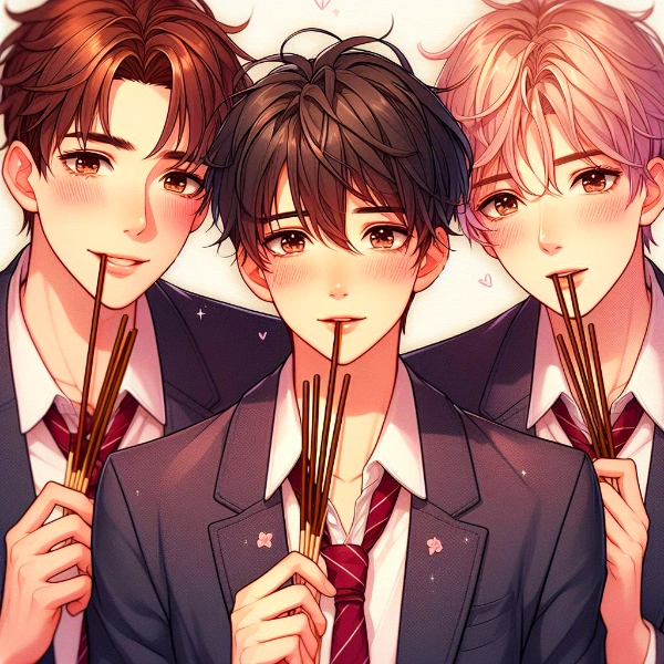 【BL】ポッキーと男子高校生達★(10枚)