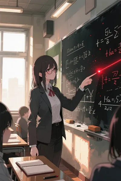 数学の魔導師と夕陽の教室