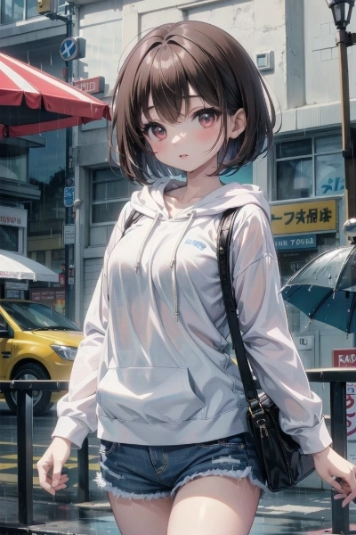 傘忘れちゃった・・・。