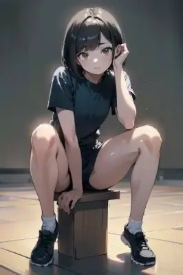 休憩中