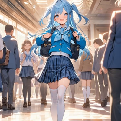朝の学園