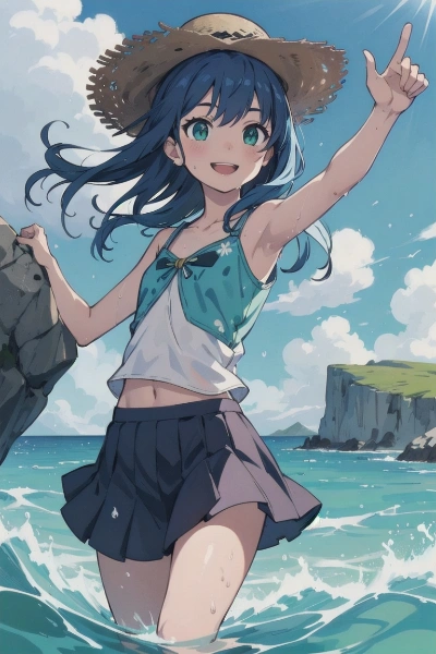 海水ご気持ちいいです！