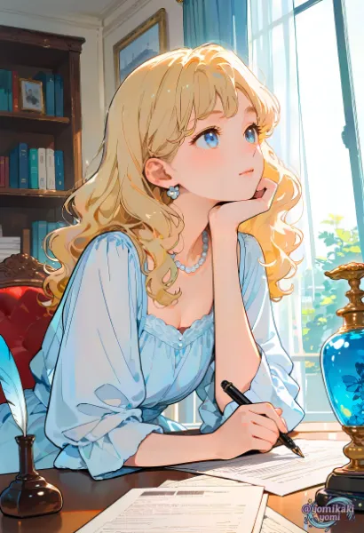 書類にサインを・・・