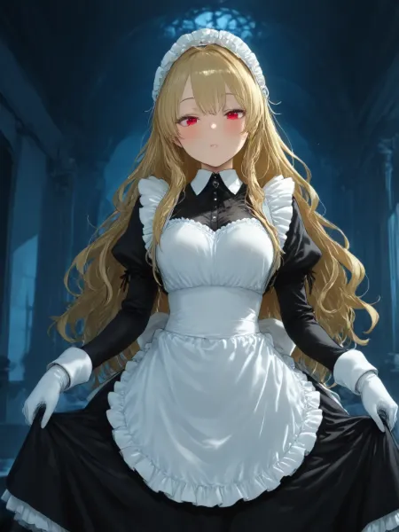 金髪メイドっていいよね