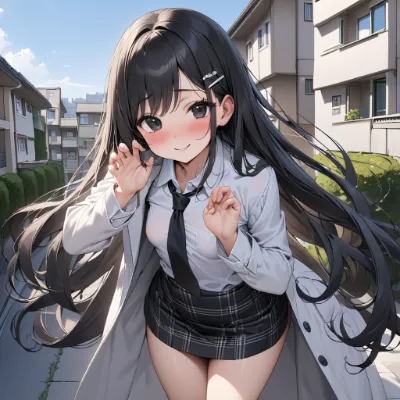 黒髪の女の子49