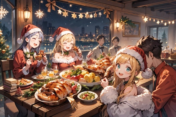 クリスマスの夜