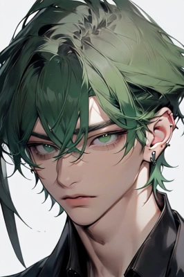 green eyes