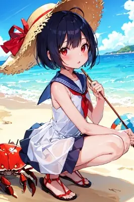 黒髪