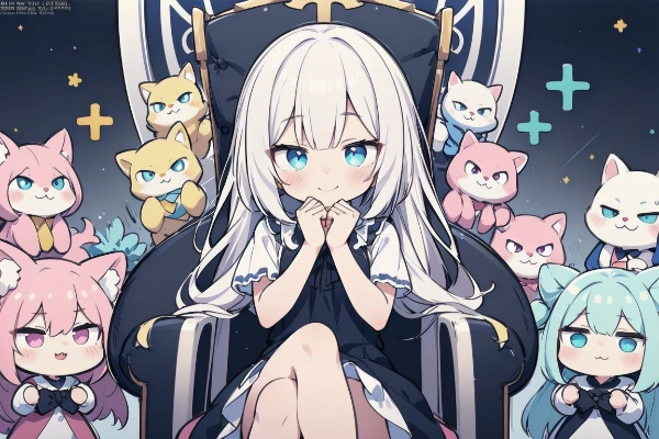 使い魔を侍らせて