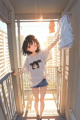 部屋とTシャツと私