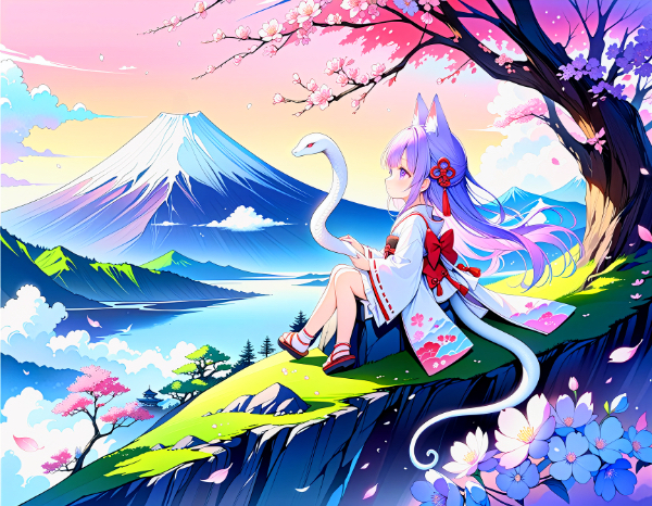 神の使いと狐巫女