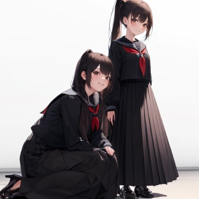 ロングスカート少女 #13