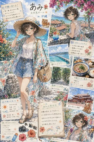 うちの子の沖縄日記。