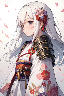 「花びらが舞い散る中で、心が少し軽くなる気がする...」
