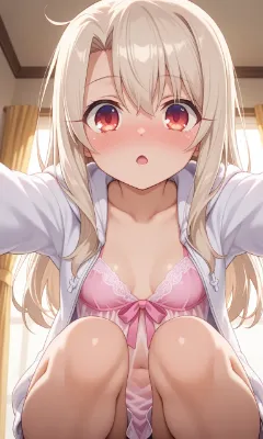 心配するイリヤちゃん