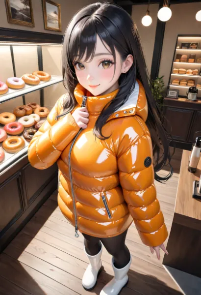 オレンジダウンのお姉さん