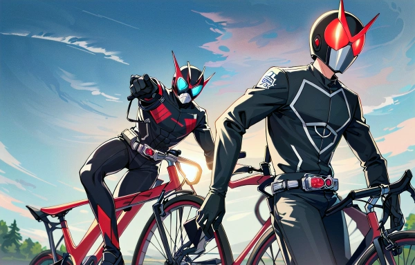 仮面チャリダーblack