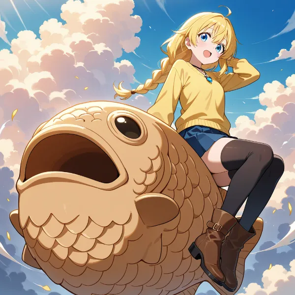 Swim Through Sky, Taiyaki-kun