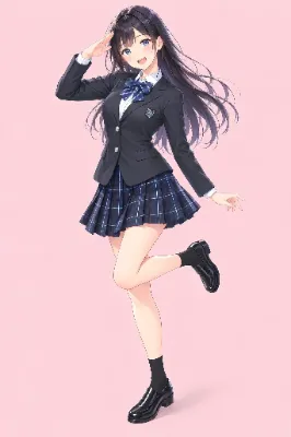 福井県立敦賀高等学校 ブレザー×スカート×リボン