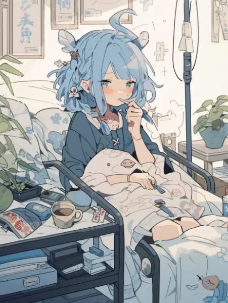 まだ熱あるみたい…