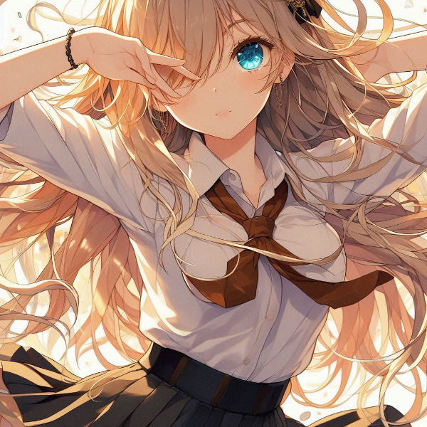 片目を隠して　（7枚）