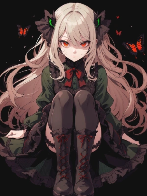 darkness butterfly