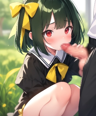 美味しそうに舐める？