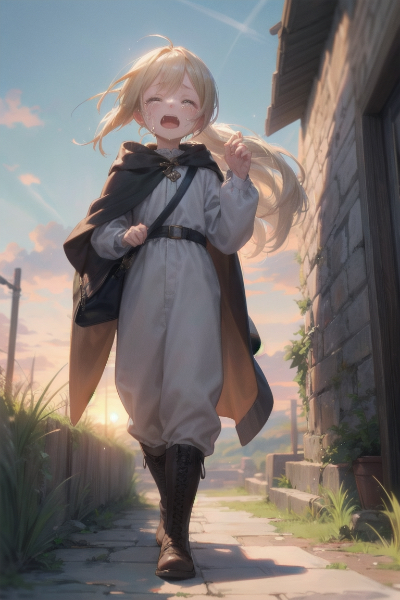 独りでの旅立ち