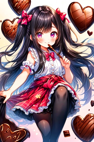 バレンタインのうちの子♥その4(7枚)