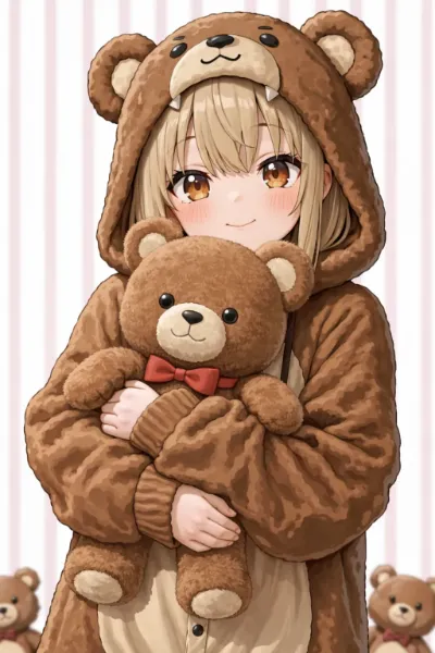 ぬいぐるみｶﾜ(・∀・)ｲｲ!!