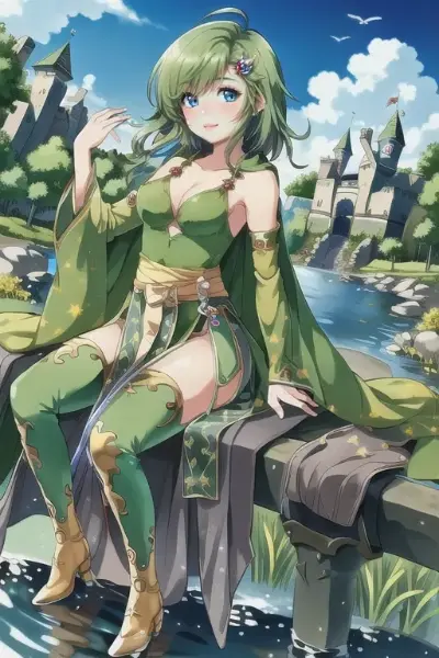 少女リディア(FF4) (10枚)