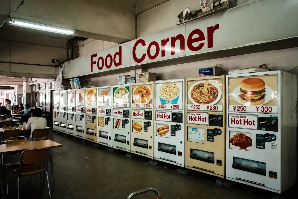 色んな自動販売機