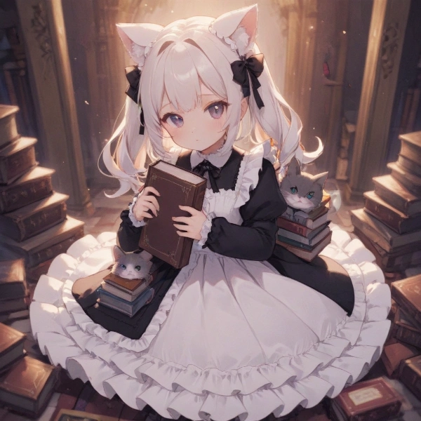 『白いフリルの魔法』