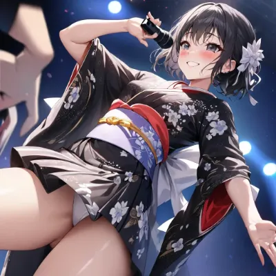 黒髪の女の子32