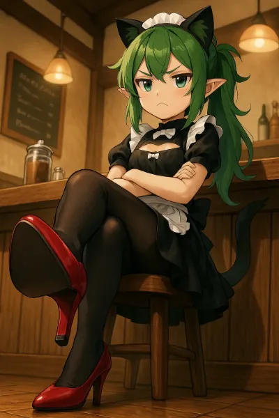 黒海猫亭の美少女料理人