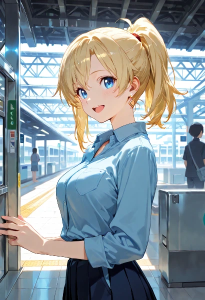 陽光の駅で始まる小さな冒険