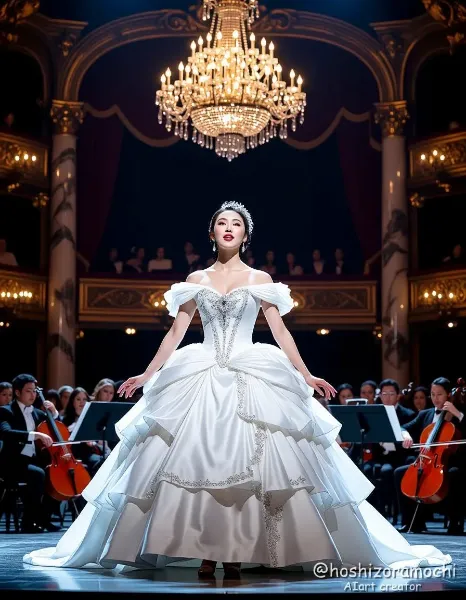 天翔ける声 — ソプラノ歌手の女性 / Soaring Voice – Female Soprano