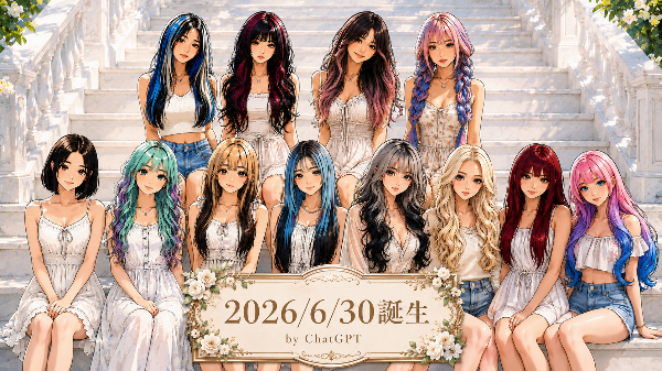 2026/6/30誕生のgirls♡