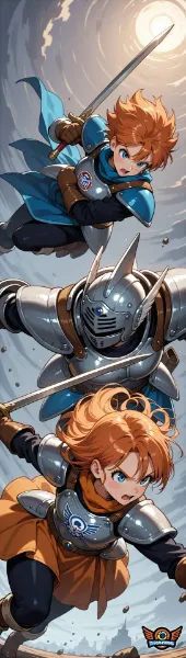 1日で世界を救うDQ4コマ