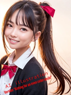 “もっとカワイイ笑顔”目指したポニーテール美少女